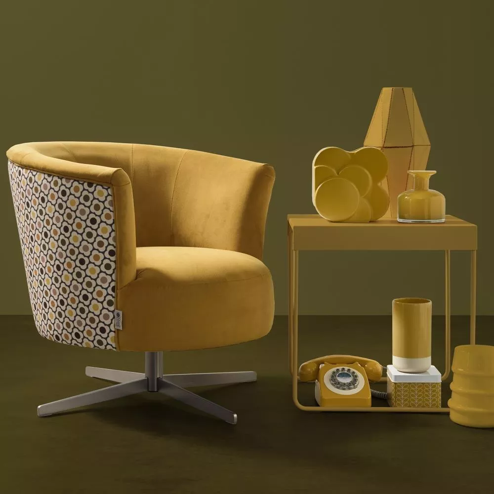 Lily Swivel Plain & Pattern